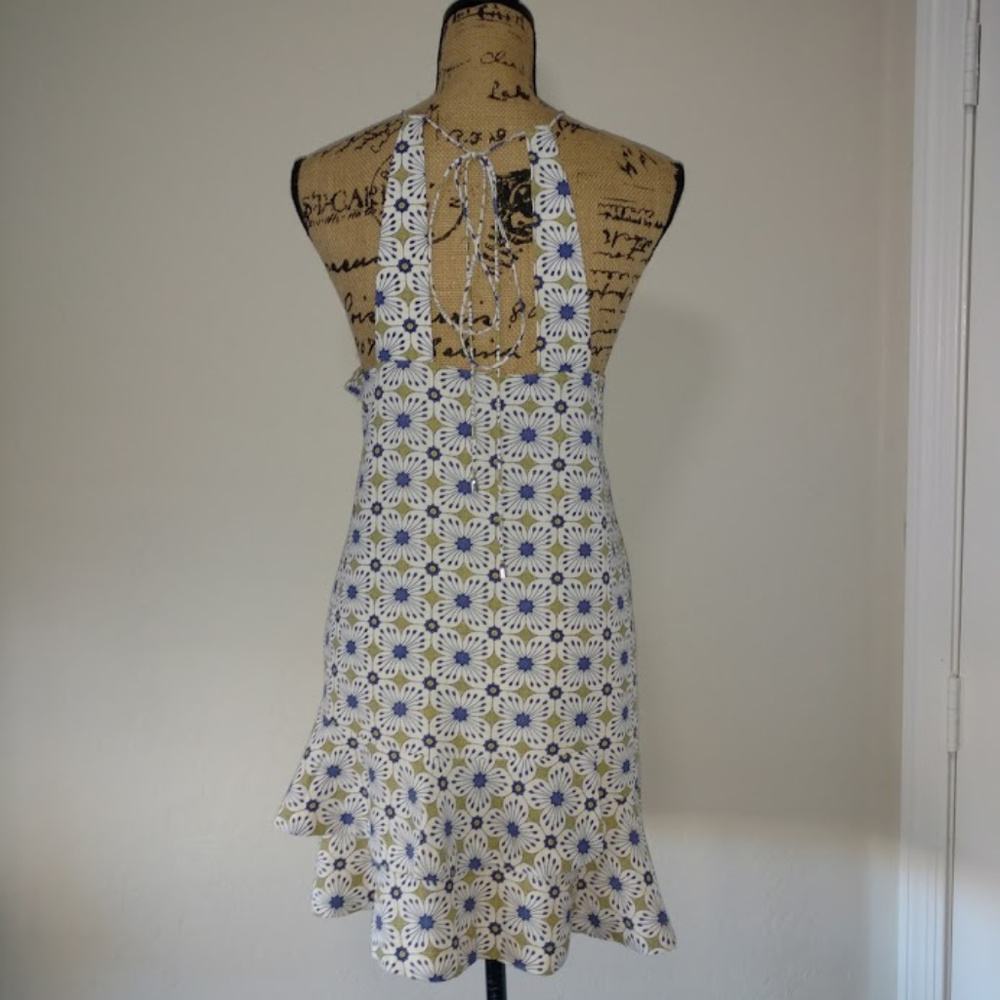 J.O.A | High Neck - Short Ruffle Dress - Picture 2 of 8